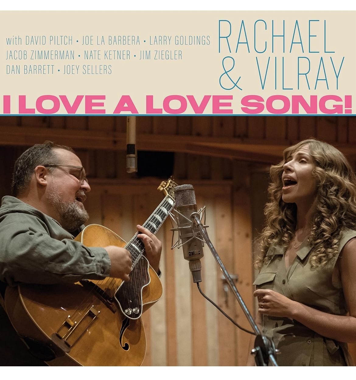 VilrayRachael & Vilray I Love A Love Song! LP Vinyl