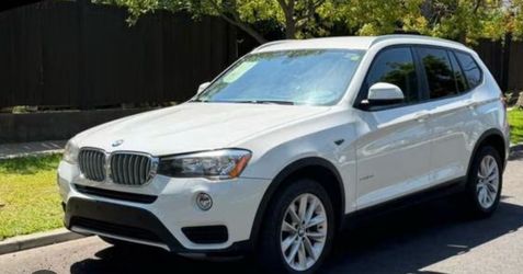 2017 White BMW X3
