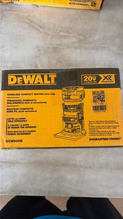 DEWALT DCW600B 20V Cordless Compact Router