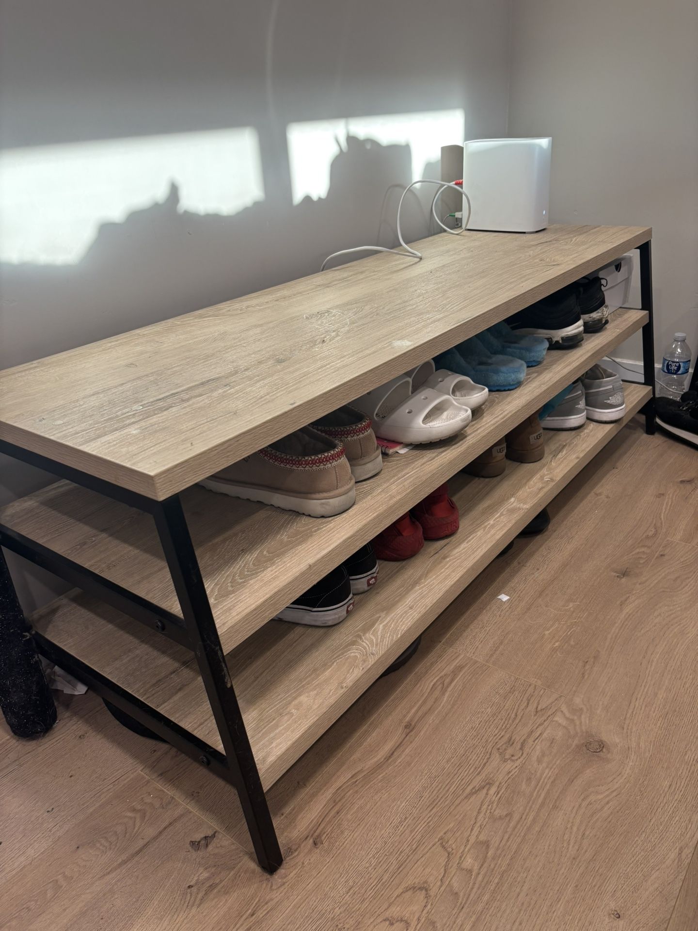 TV Stand With 3 Shelves