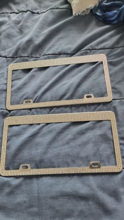 License Plate Frames Set of 2