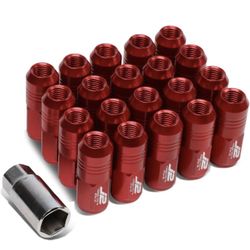 20pc 12x1.5 Lug Nuts With Socket for Toyota / Honda / Scion / Acura / Lexus / Mitsubishi / Focus. Sedans
