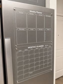 Weekly & Monthly Magnet Calendar