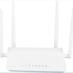 Router,4 Antennas, AC 300Mbps, Business Home AC Router for High Speed Internet, Supports WPA PSK, WPA2 PSK (Quad Antenna Router Through The Wall)