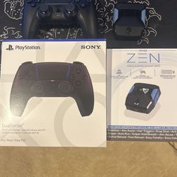Ps5 Controller (black) + Cronus Zen
