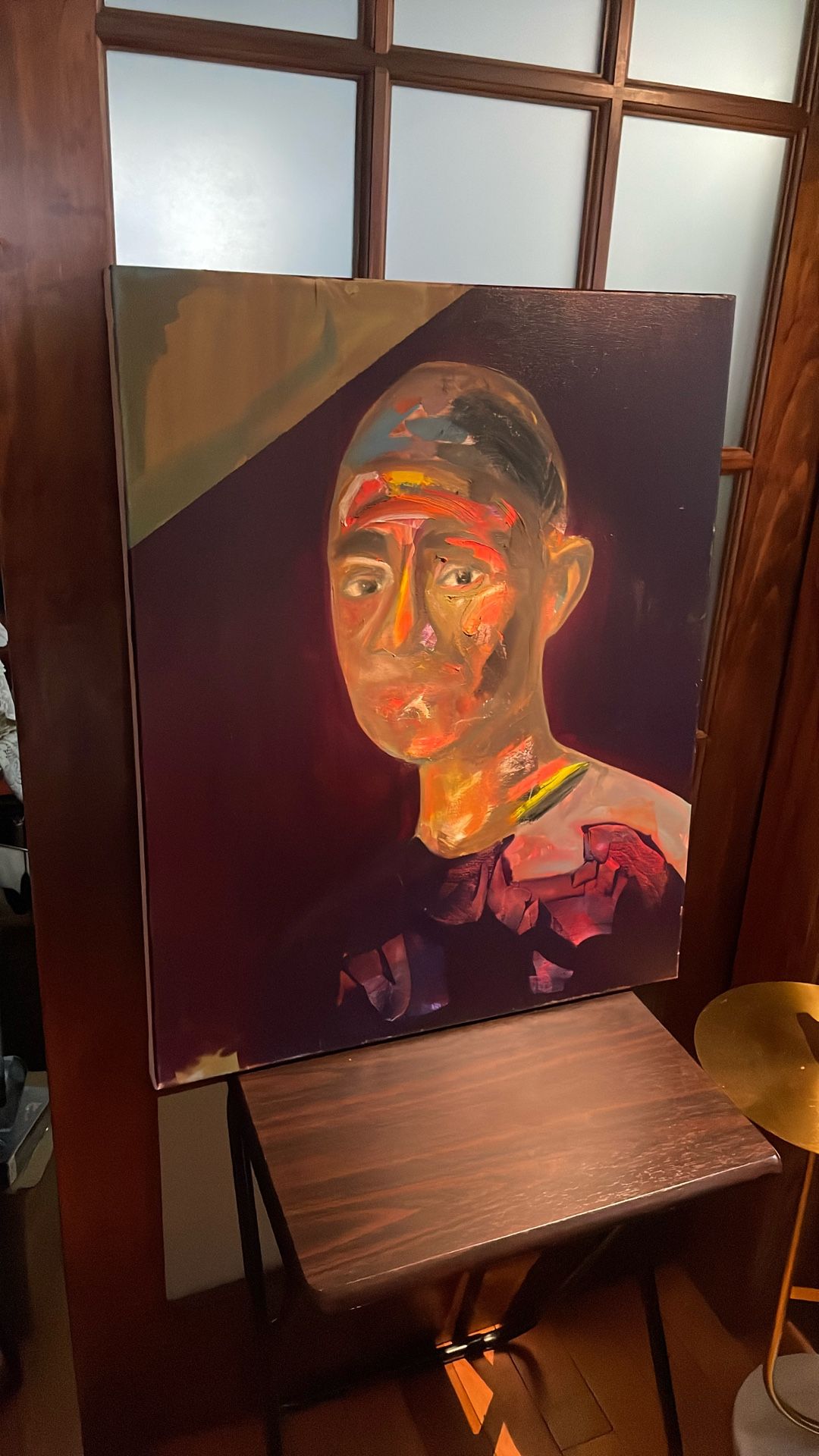 Oil On Canvas Abstract Painting