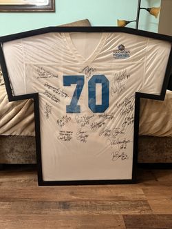 Touchdown In Israel Signed Jersey