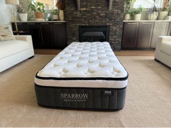 Nest Bedding Sparrow Signature Hybrid Mattress- New!