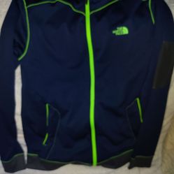Mens North face zip up