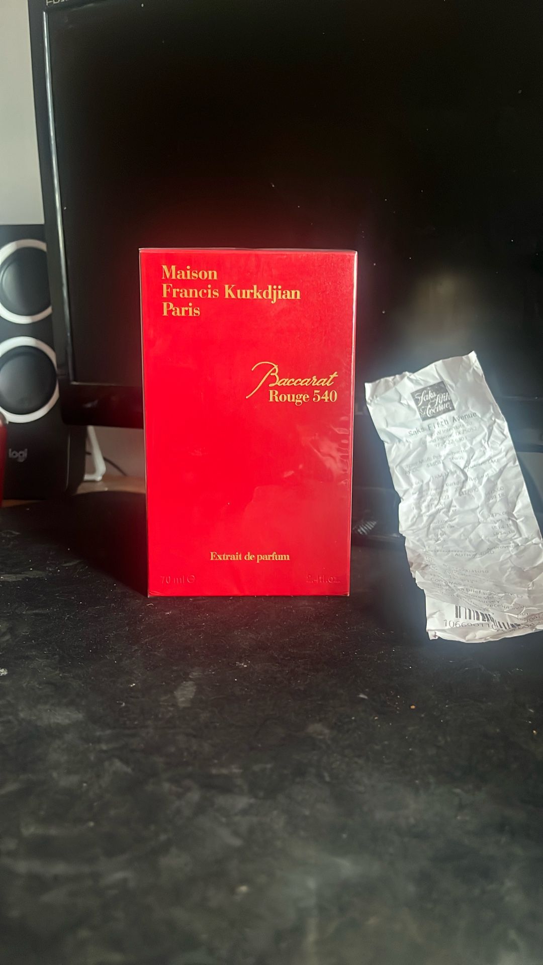 Baccarat Rouge 540 EDP With Receipt