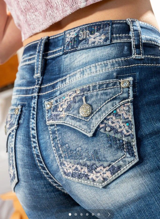 Brand New With Tags Miss Me Jeans Designer