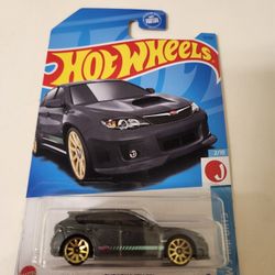 Hot Wheels Subaru Wrx Sti Hatchback Grey