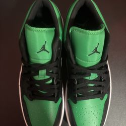 Green Jordan 1 Lows