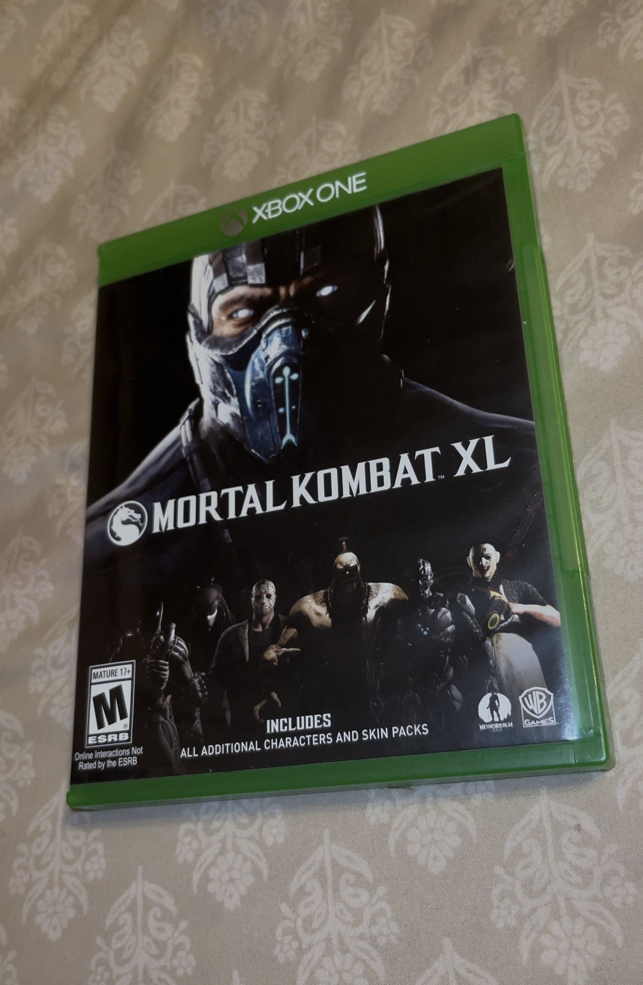 Mortal Kombat XL W/ Manual (Xbox One - Near Mint Condition)