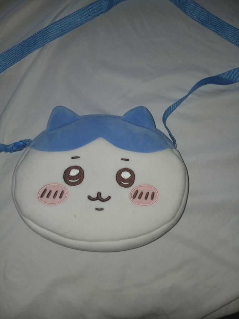 Miniso X Chiikawa Hachiware Side Plush Bag