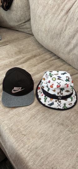 Two Infant Hats - New Era & Nike