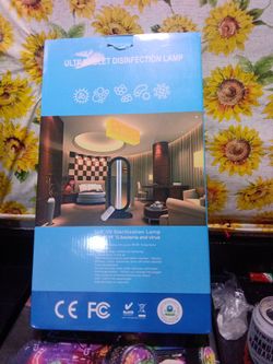 Ultraviolet disinfecting lamp