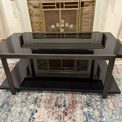 Black Glass Coffee Table