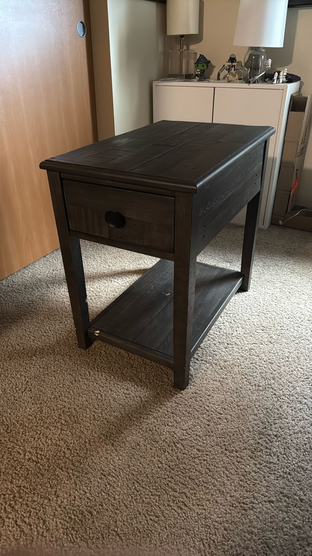 Dark Brown End Table