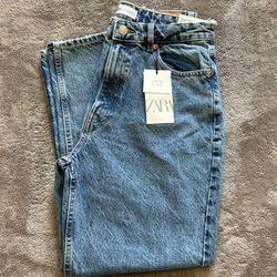 Zara Classic Mom Fit Jeans