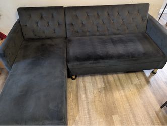 84" wide sleeper sofa with storage