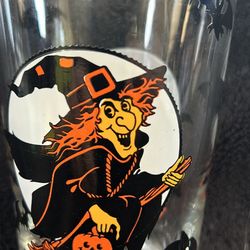 Vintage Libby Halloween Glass Tumbler *excellent*