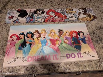 Disney Princess Canvas Posters