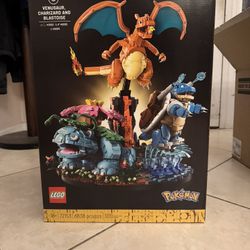LEGO Pokemon - Venusaur, Charizard, and Blastoise