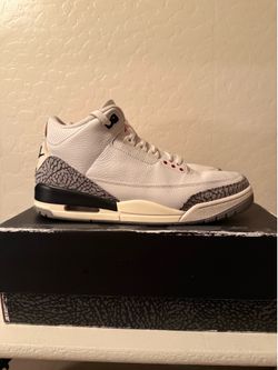 Air Jordan 3 reimagined white cement