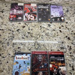 Playstation PSP Video Games