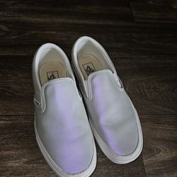VANS Iridescent Slip On Shoes