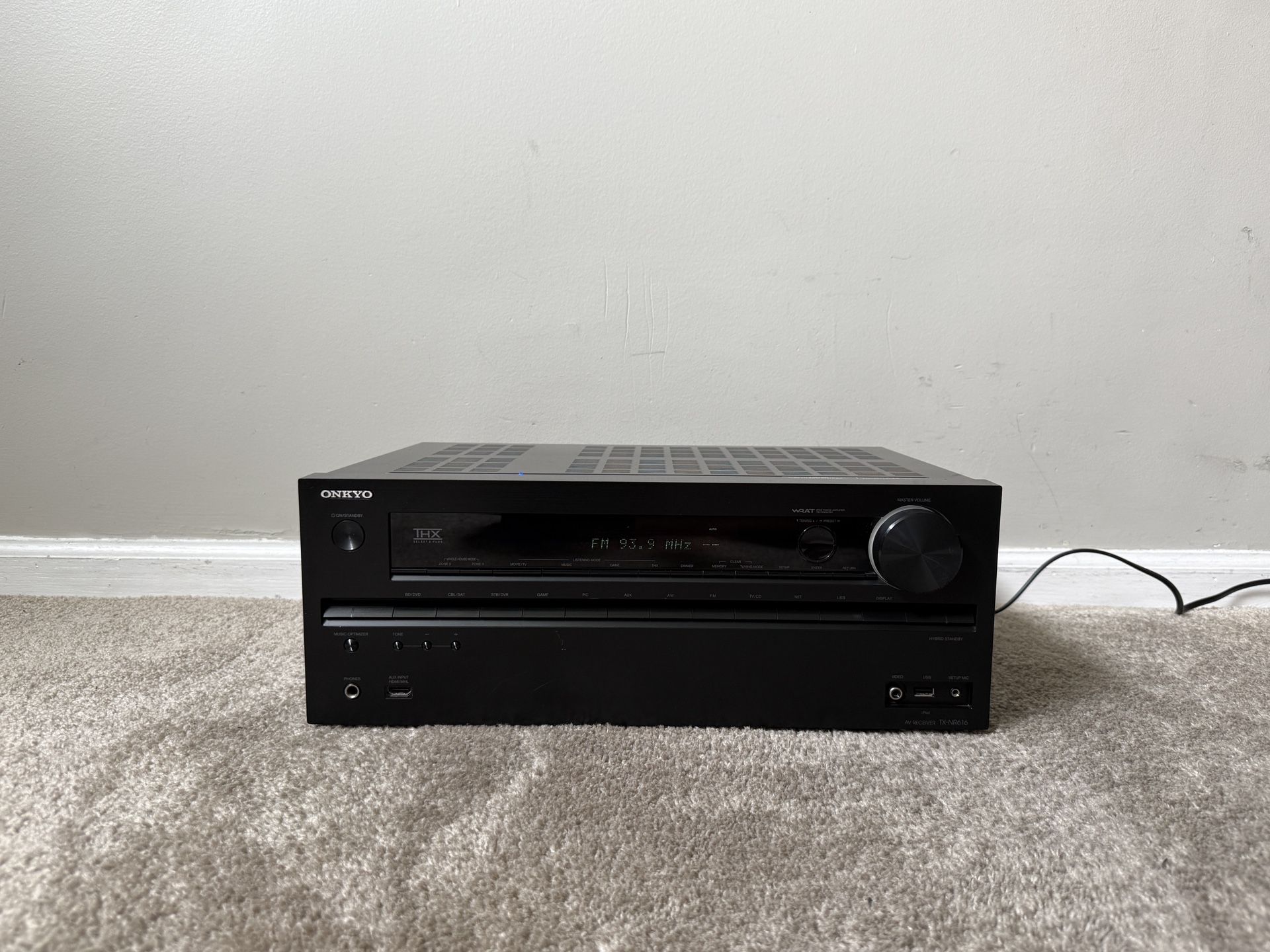 Onkyo TX-NR616 7.1 HDMI Home Theater Surround Receiver