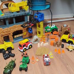 Kids Construction Vehicle Play Set