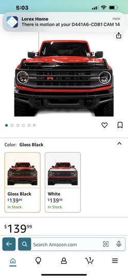 Ford Bronco Hood Deflector