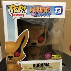 Naruto Kurama Funko pop Flocked