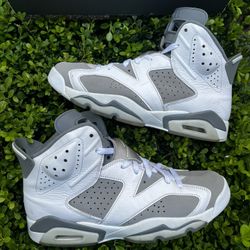 Size 10.5 - Jordan 6 Retro Low Cool Grey