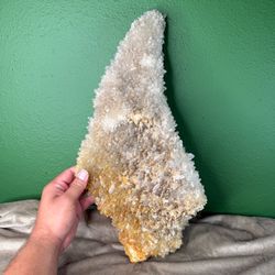 Giant Crystal Quartz Cluster