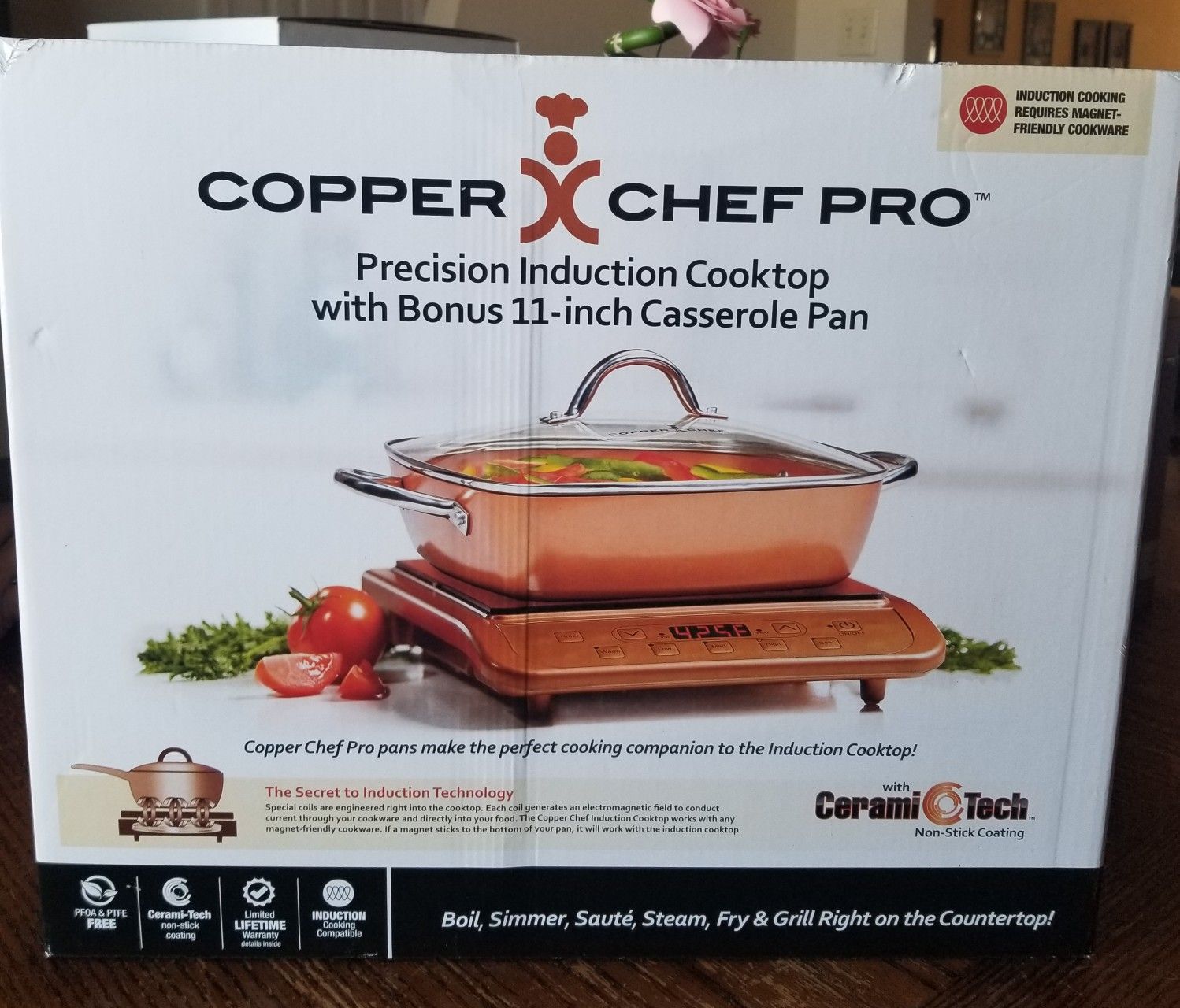 Copper Chef Pro Induction Cooktop