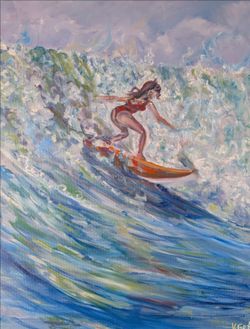 20*16 oil painting