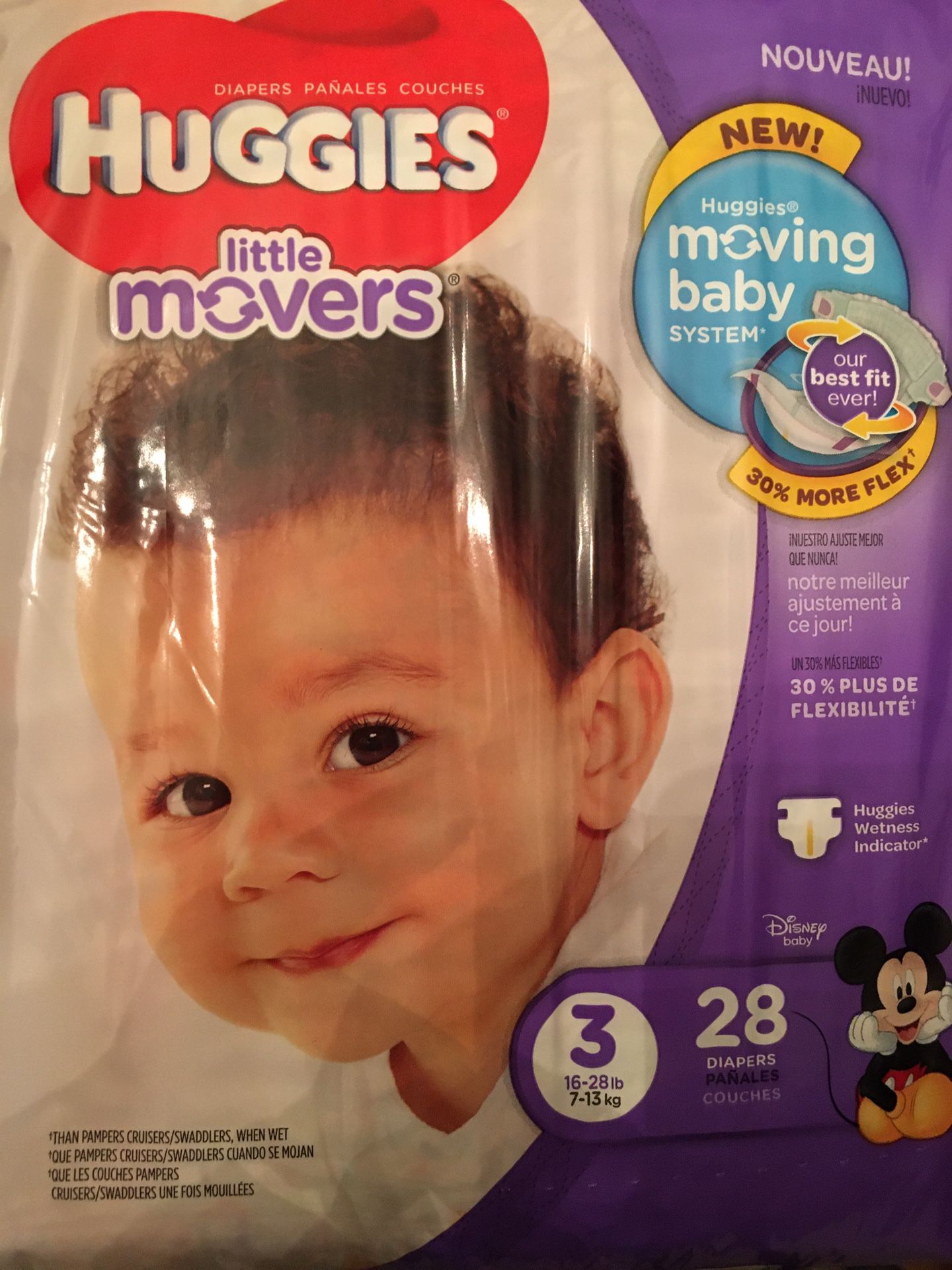 New Pampers & Huggies Diapers for Sale