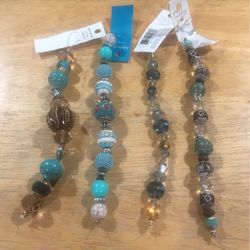 Bundle- (4) Various Beaded Strands