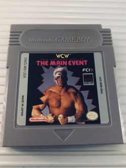 Nintendo GameBoy-WCW The Main Event