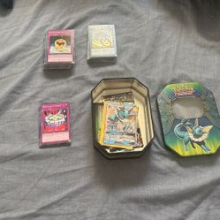 Yu-Gi-Oh And Pokemone Cards 