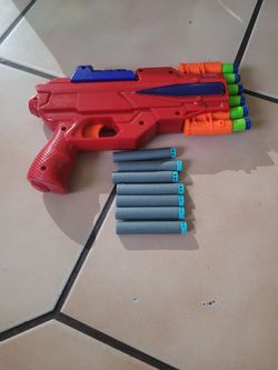 Gun with 12 bullets