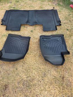 tapetes weathertech hp para chevrolet silverado cuatro puertas del 2019-2026 1500/2500/3500