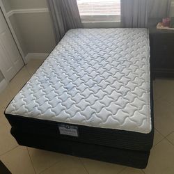 Brand New Full Size Mattress 10” For Unbeatable Comfort! Also in Twin, Queen & King. Wrapped in Plastic. Same-day Delivery.