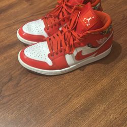 Red Air Jordans 1
