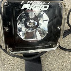 Rigid LED lights, With Brackets, Lens Covers And Some Wiring