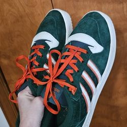 UM HURRICANES ADIDAS Men's  Sneakers size 12