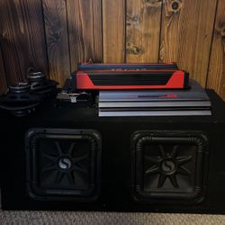 212 inch kicker L7 boss, JL, Crunch, Optimus, Door Speakers